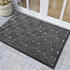 Yimobra Door Mat, Outdoor Indoor Entrance Welcome Mat, Heavy Entry Front Door Mat, 29.5 x 17, Gray