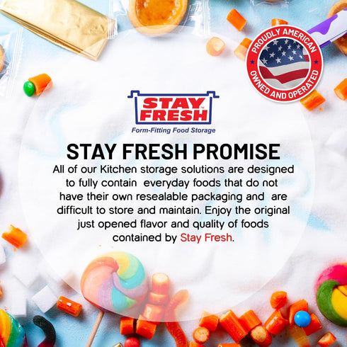 Stay Fresh Sugar Storage Container Kitchen Discovery Snap Close Sugar Canister Keeps Granules Fresh, Pourable
