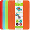Simply Genius Color Coded Plastic Cutting Boards Set, Flexible Chopping Mats for Meat & Vegetables, Dishwasher Safe,