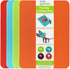 Simply Genius Color Coded Plastic Cutting Boards Set, Flexible Chopping Mats for Meat & Vegetables, Dishwasher Safe,