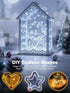 12Pack 7ft 20 3 Fairy Lights with Timer, LED Twinkle Light Battery Operated Modes, Mini String Lights for Christmas