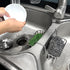 BuleVina 2.2 inch, Stainless Steel Sponge Holder for Kitchen Sink - Never Rust Hanging Saddle Double for Soap Kitchen