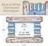 EXCELLO GLOBAL PRODUCTS Rustic Wooden Home Decor Picture Frame, 8.25x11.5 in, Fits Pictures 5x7 and 4x6 with Matte