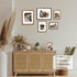 6x8 5x7, 6 8 Picture Frame Natural Walnut Wood with Mat for Original Natural Solid Wood by Photo Frames with Tempered