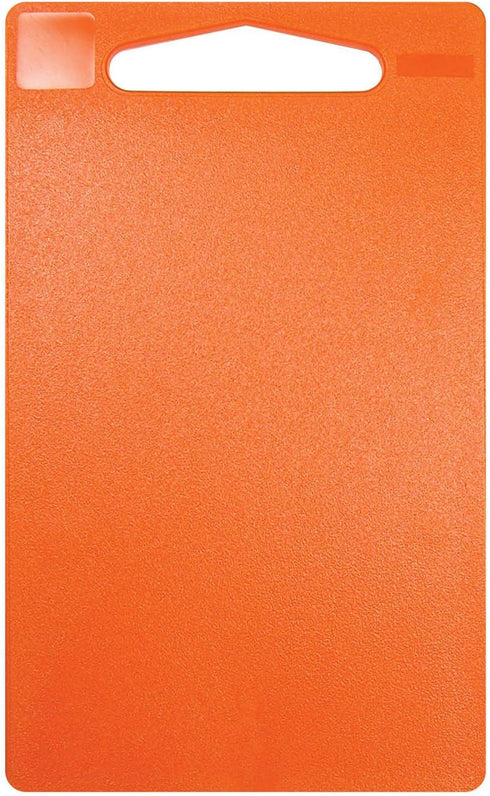 Linden Sweden Anita Cutting Board with Handle - Safe for Meat and Produce, Won't Dull Knives - Slim, Lightweight Design for Easy Storage - Durable, Dishwasher-Safe, Sm, Orange - 9¼” x 6” x ¼” by LINDEN SWEDEN