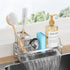 Consumest Sponge Holder for Kitchen Sink - Sink Caddy with Stainless Steel