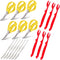 Sisims Crab Crackers and Seafood Forks Set - 18 Piece Stainless Steel Crab