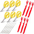 Sisims Crab Crackers and Seafood Forks Set - 18 Piece Stainless Steel Crab