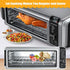 Air Fryer Rack for Ninja Foodi 10 in 1 SP101 Digital Oven, 13.4''*13.4'' Stainless Steel Accessories, Dishwasher Safe