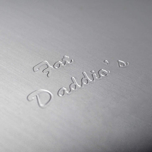 Lumintrailx Fat Daddios Round Cake Pan, 9 x 2 Inch Silver, with Lumintrail Measuring Spoon Set