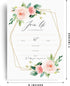 Bliss Collections Join Us Invitations with Envelopes, Bridal Shower, Baby Shower, Birthday, 25 Pack