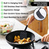 Zulay Premium Nylon Spatula, 12.5 Inch Flexible Turner with Stainless Steel Ergonomic Handle