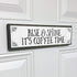 Coffee Wood Signs (Medium - Wood And Metal, Rise and Shine It’s Coffee Time)