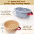 Libri Bene Sourdough Starter Kit,sourdough Bread Baking Supplies,Bread Proofing Basket,Sourdough Proofing