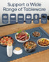 24x16 5 Settings Warming Mat for Food Foldable Buffet Tray with Temperature & Auto Timer Electric Silicone Plate Warmer