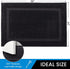 Indoor Door Mat, Dirt Trapper Entryway Rug with Non-Slip Rubber Backing, Washable Super Absorbent Doormat