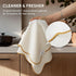 Set 2 Towels,16x 28, RECYCO Waffle Kitchen Towel of - Quick Dry Microfiber Sustainable Dish Towels - Ultra Absorbent