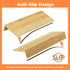 Mat,4 2 Set 9.5''to 19'', Kitchen,Cabinet,Drawers,Countertop AMBIRD Bamboo Spice Drawer Organizer with Non-slip Tier