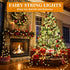 3 16 50 Macarrie Pcs Warm White Fairy Lights USB Powered ft LED String Lights Plug in for Indoor Outdoor Bedroom DIY