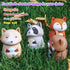Mechanical Kitchen Timer, Cute Animal Timer for Kids, 60 Minutes Manual Countdown for Cooking