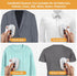 Portable Mini Iron - Handheld Steamer for Clothes, 180° Rotatable Professional Garment Steamer for Home, Travel,