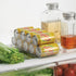 Set 3 iDesign Soda Can Dispenser for Refrigerator or Pantry - of - Clear - Made in USA