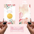 Paper Clever Party Charming Floral Bridal Shower Games, 30 Pack Pink Scratch Off Raffle Cards
