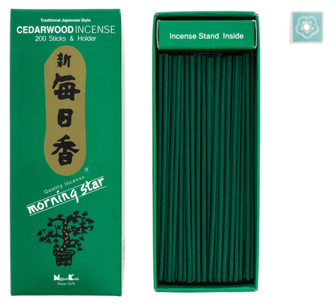 Morning Star Cedarwood, 200 Sticks