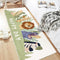 ABREEZE Kids Runner Rug 5.3FT,Animals Area Rug Play Mat for Kids Non