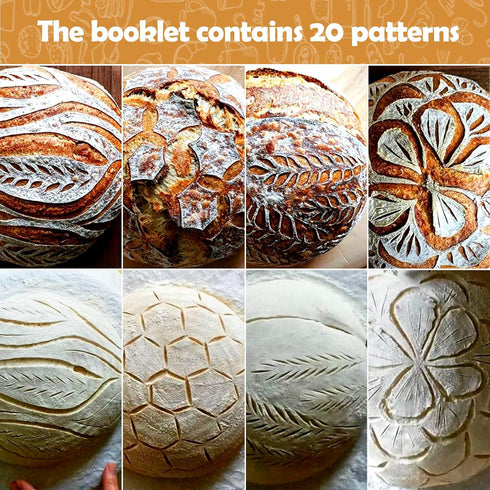 Tool,5 Pack XANGNIER Bread Lame Dough Scoring Sourdough Scoring Tools,Bread Dough Cutter Slashing Razor Tool,Bread