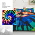 Set Sets 3 2 Koniroom Tie Dye Comforter Queen Size, Kids Comforter for Teen Boys Girls Women with Hippie Psychedelic