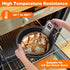 Sourdough Silicone Bread Sling - Oval and Round Non-Stick Baking Mat for Dutch Oven with Extra Long Handles