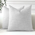 OTOSTAR Linen Throw Pillow Covers Set of 2, Decorative Square Pillowcases 26x26 Inch for Home Decor and Sofa
