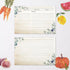 Recipe Cards 4x6, Premium Double-Sided Recipe Cards for Wedding, Bridal Shower, Housewarming, Set of 60.