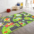 Booooom Jackson Car Rugs for Kids Toy Cars 31X59 Inch,Colorful Fun City