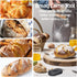 Magnetic Bread Lam Dough Scoring Tool with 15 Razor Blades, Professional Slashing Tool for Sourdough Baking