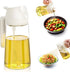 Argoeen 15.9oz Oil Sprayer for Cooking-2 in 1 Oil Dispenser and Oil Dispenser
