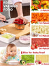 Geedel Manual Food Processor Vegetable Chopper, 2 Cup (500ml) Red Pull Chopper for Veggies, Fruits, Salad, Nuts, Herbs