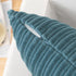 Pack 2 22x22 Inch, Kevin Textile Soft Corduroy Throw Pillow Covers of Plush Striped Decorative Square Cushion Covers
