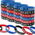 Oringaga 24PCS Motivational Rubber Bracelets for Hockey Party, Sports Baby Shower Birthday Supplies, Gifts