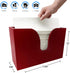 Countertop Bamboo Paper Towel Dispenser, Paper Towel Holder Wall Mount & for Kitchen and Restroom Decor - Holds