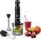 Moss & Stone Hand Blender Electric Set with Egg Whisk & Chopper, 300 Watt Immersion Hand Mixer Set, Stainless Steel