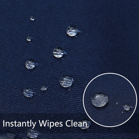 210GSM Blue,52x70 Inch) Obstal Rectangle Table Cloth - Heavy Duty Water Resistance Microfiber Tablecloth, Decorative