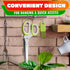 5 5x Herb Scissors with Blades and Cover Stainless Steel Herb Cutter with Ergonomic Handle and Cleaning Brush
