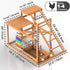 Multi-Functional Chicken Perch with Swing and Xylophone Toy