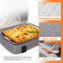 Lifewit Insulated Casserole Carrier for Hot or Cold Food, Fits 9"x13" Baking Dish, Grey