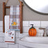 SKL Home Harvest Happy Fall Y'all Hand Towel Set for Bath/Kitchen/Bar, 16" x 25", White, 2 Count