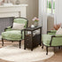 ZENY Narrow End Table Side Table with Drawer and Open Shelf Sofa Table for Living Room Bedroom, Small Table