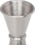 HIC Kitchen Bar Japanese-Style Double Cocktail Jigger - 18/8 Stainless Steel, 4.75-Inches, 0.5-Ounce to 2-Ounce