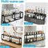 2 30 Inch 2 4 OTraki Tier Strong Magnetic Oven Shelf Length Spice Rack Over The Stove Shelf with Anti-Slip Mats